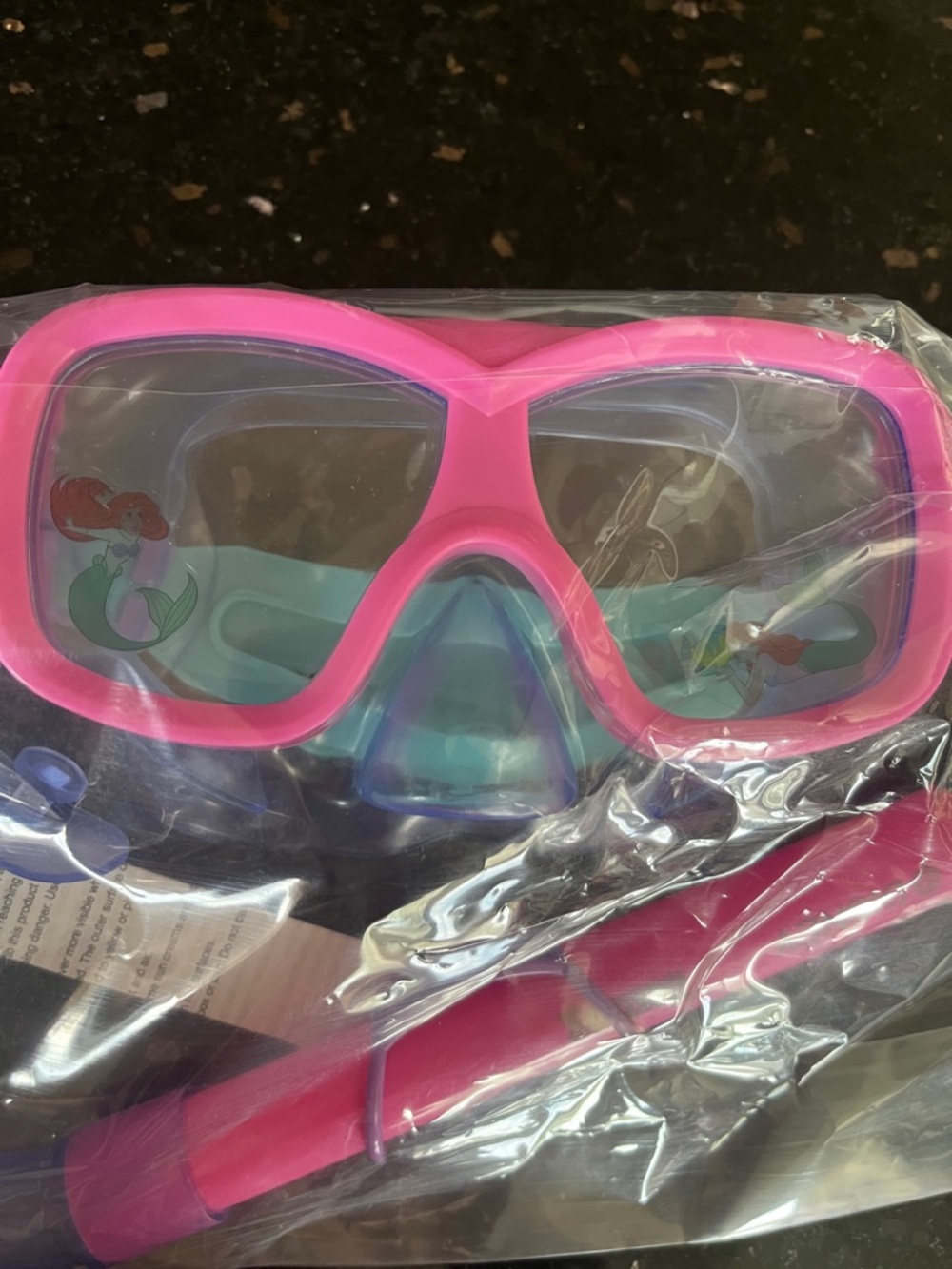 🇺🇸Ariel Snorkel Mask Set for Kids - Picture 4 of 7